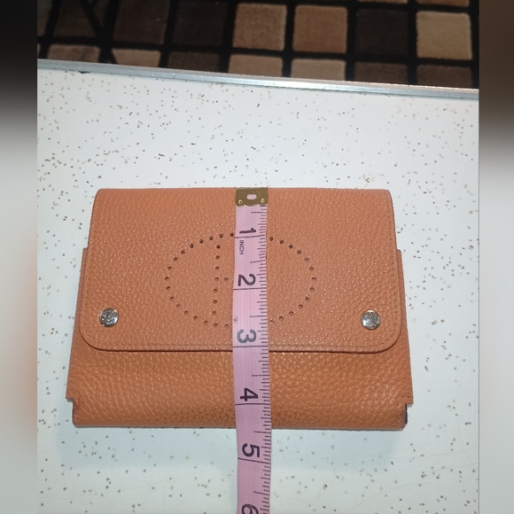 Hermes Leather Purse/Case W/Insert And UNBRANDED Chain. - Picture 15 of 15